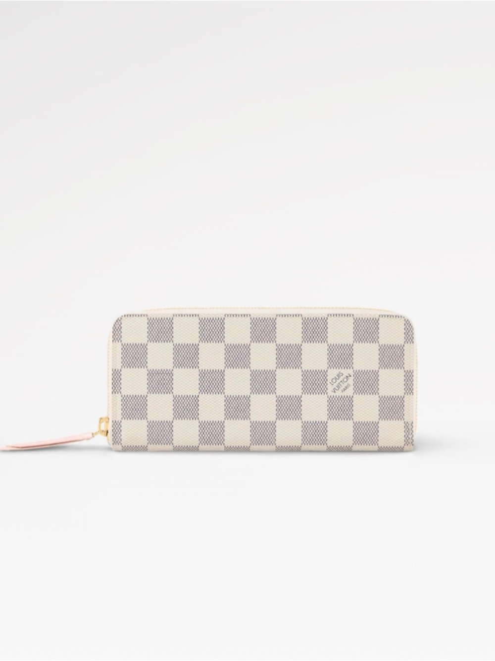 Louis Vuitton Damier Azur Zip-Around Wallet comes with box and dustbag PRE-LOVED